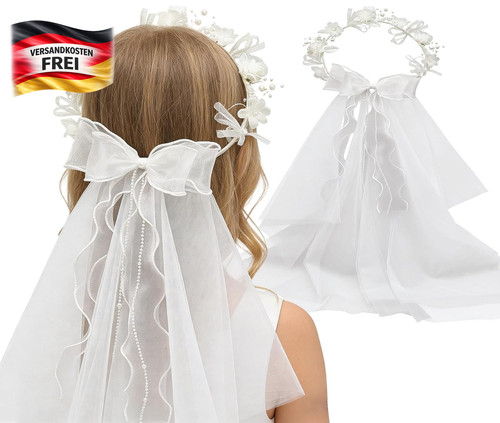 Kommunion haarschmuck mädchen - haarschmuck,