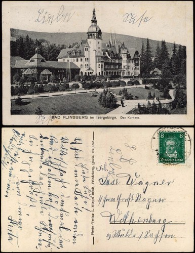 Postcard bad flinsberg - bad,