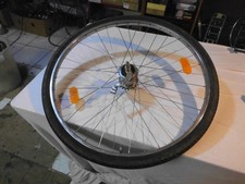 Fahrrad Laufrad 28" 5 Gang Sachs Pentasport Felge Edelstahl ALESA mit Reifen (1)