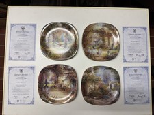 4 Stück Janez Knez Wandteller