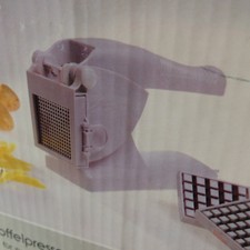 GSD Kartoffelpresse und Pommes Schneider mit Saugnapf 