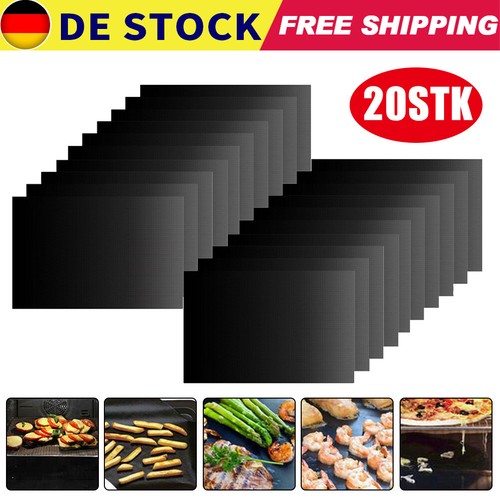 20x bbq grillmatte - bbq,