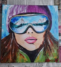 Acryl bild gemälde unikat - acryl,