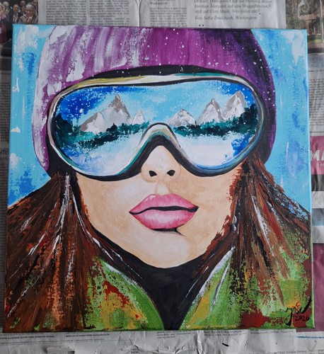 Acryl bild gemälde unikat - bild,