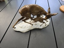 RS0922-001 Rosenthal Figur Reh mit Kitz A. Röhrig Classic Rose