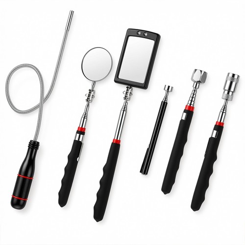 Inspektionsspiegel led 360 - inspektionsspiegel,