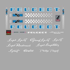 Peugeot PX10, PY10 Fahrrad Aufkleber - Decals - Transfers - N.0359