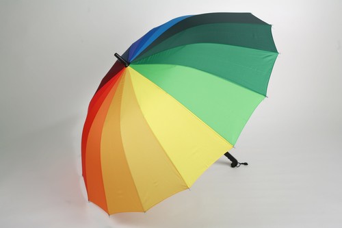 Regenbogenfarben mit einem - mit,