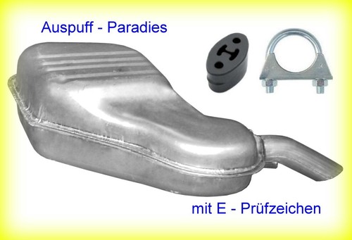 Endschalldämpfer auspuff für - endschalldämpfer,