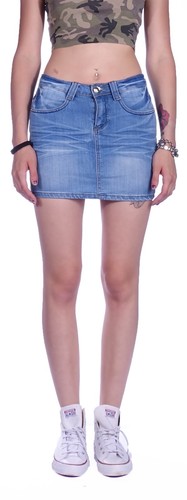 Damen jeans minirock - jeans,