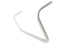 IKEA Garderobenleiste Wandhaken Metall Weiß 60cm Skandinavisch Modern