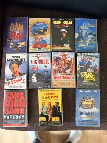 Vhs kassetten sammlung - kassetten,
