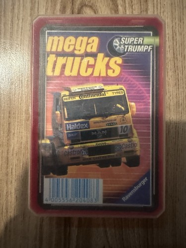 Mega trucks lkw - quartett,