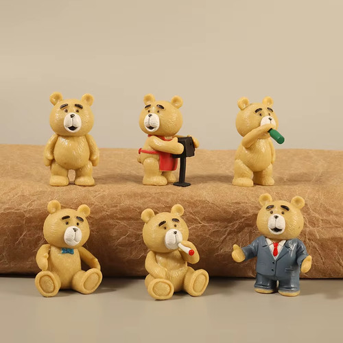 Ted bear action figur - action,