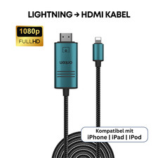 Lightning auf zu HDMI Kabel