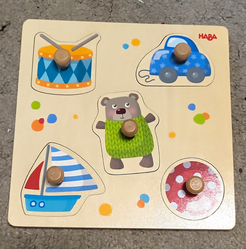 Haba holz steckpuzzle mit - haba,