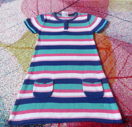 Süßes strickkleid kurzarm - süßes,