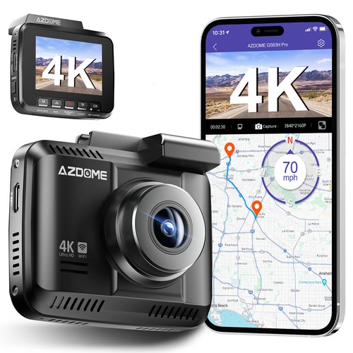 Azdome dashcam wifi - dashcam, 6