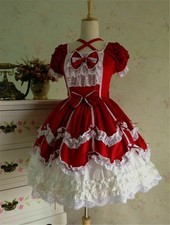 Lolita Gothic Maid Wear Girl