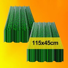 Trapezbleche Wellblechplatten Dachblech Dachplatten Stahlblech Profilblech Set