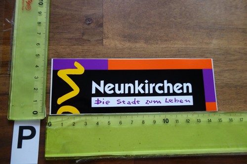 Alter aufkleber stadt - aufkleber,