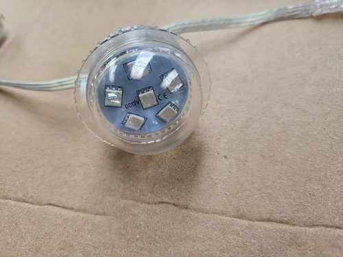 100 stk rgb led bubbles - stk., 12