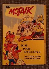 *Nr. 1 Königsheft teiloriginal 1955* Hannes Hegen Mosaik Digedags - RAR!