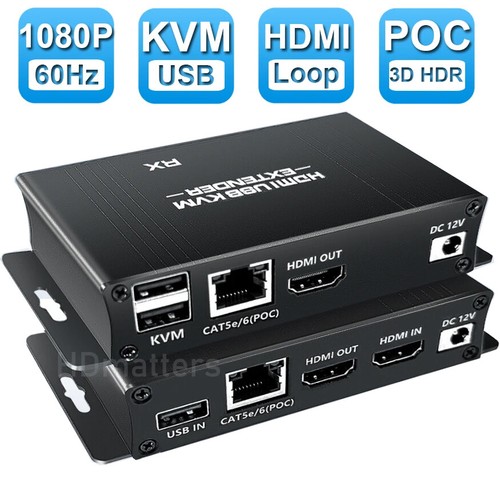 60m hdmi kvm extender poc - 60m,