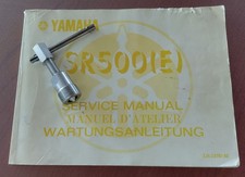 Yamaha SR 500E Manual Werkstatthandbuch + Polradabzieher