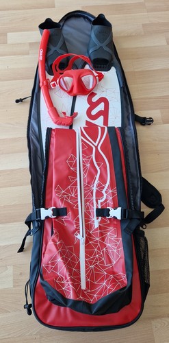 Freediving set flossen maske - freediving,
