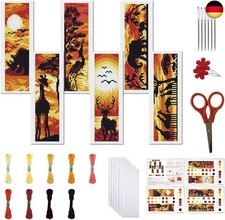 FREEBLOSS 6 Set Kreuzstich