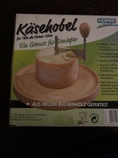 KESPER Käsehobel aus Buchenholz  für "Tete de moine" Käse, Ø 21 cm
