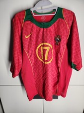 Portugal Cristiano Ronaldo 17 Trikot EM 2004 CR7 EURO Nationalmannschaft ORGINAL