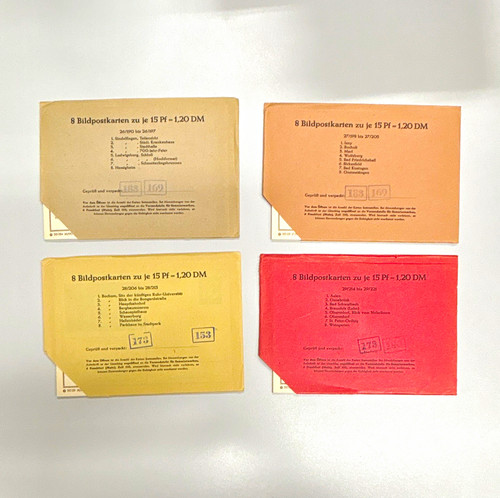 Bildpostkarten lot deutschland - lot,