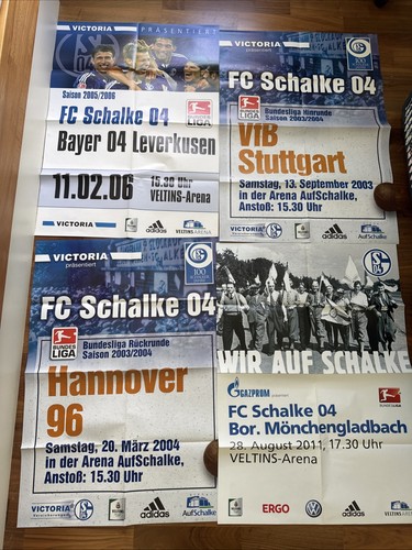 Alte schalke plakate - alte,
