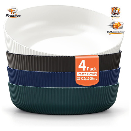 Pastateller teilig 1100ml - pastateller, 4-teilig