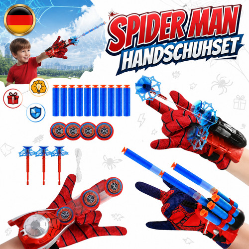 Spiderman handschuh set - spiderman,