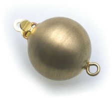 Perlschließe Anhänger echt