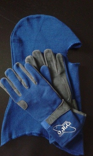 Sfi blue nomex feuerfeste - blue,