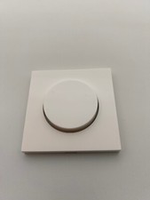 Gira System Fläche 0650 112 F100 Abdeckung Knopf Drehdimmer Dimmer Reinweiß Weiß