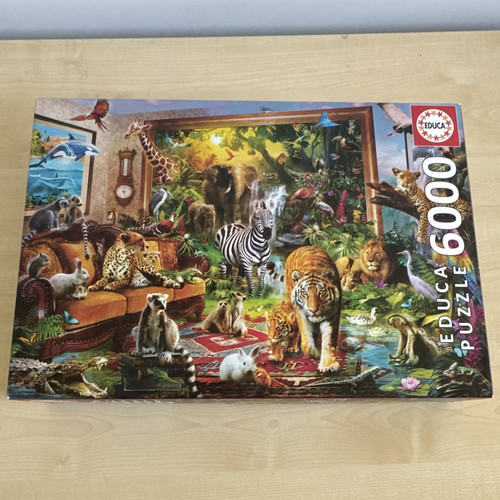 Educa puzzle 6000 - educa, tiere