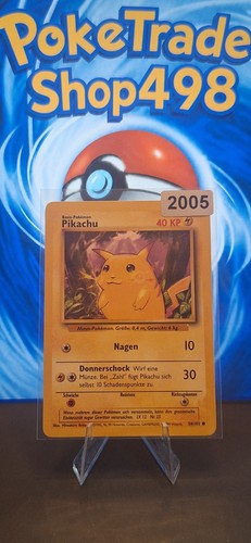 Pikachu 102 pokemon - pikachu, karte