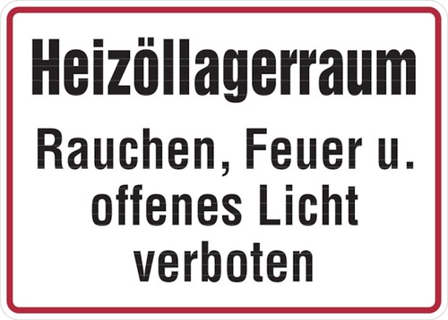 Hinweisschild
