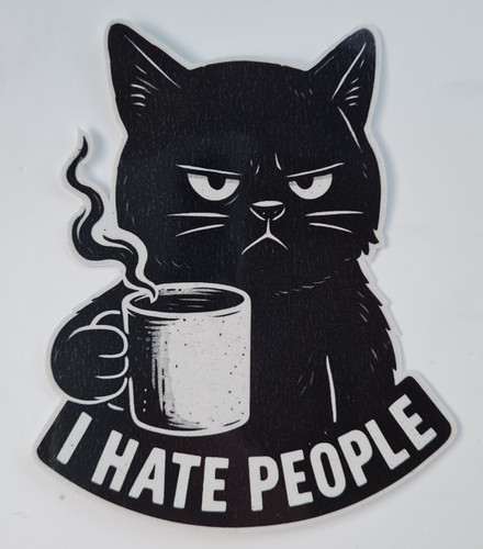 Hate people grumpy cat - people,
