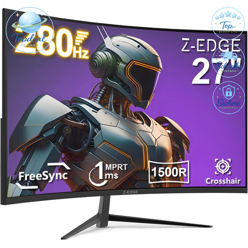 Gaming monitor zoll curved - gaming, 27