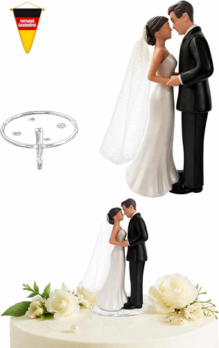 Hochzeitstorte deko brautpaar - hochzeitstorte,