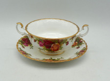 Suppentasse mit Untertasse von