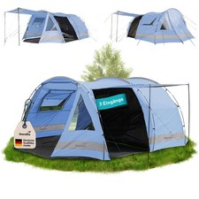 Skandika Kambo 6 Personen Familienzelt Campingzelt Tunnel Moskitonetze B-Ware