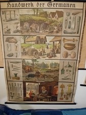Alte Bildtafel Schultafel