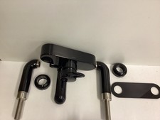 Wannenarmatur Hansgrohe Axor Uno Schwarz, Wannenbatterie, Rarität, 13430610